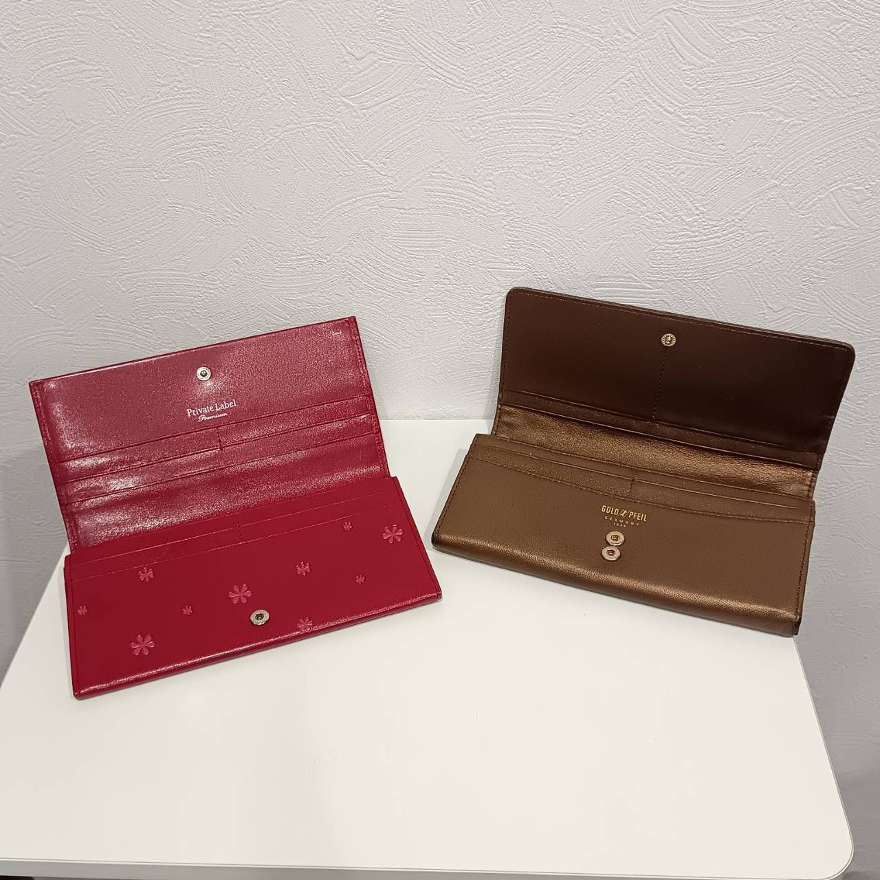 3点セット】長財布 まとめ売り ゴールドファイル プライベートレーベル 