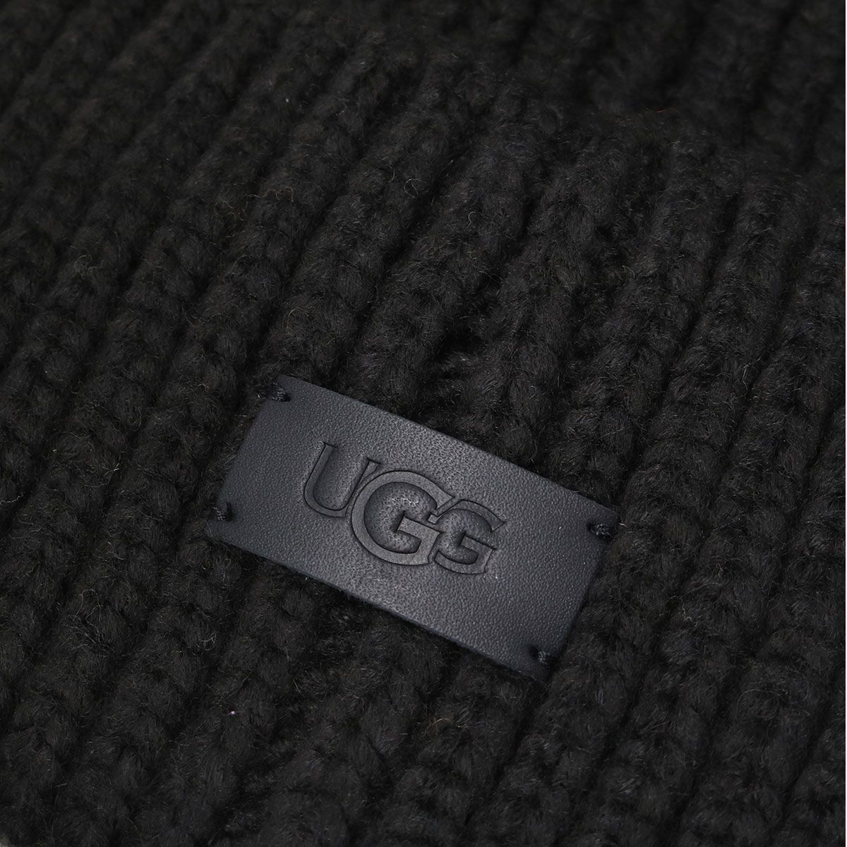 □UGG アグ 102826 W EMBELLISHED KNIT CUFF BEANIE エンベリッシュド