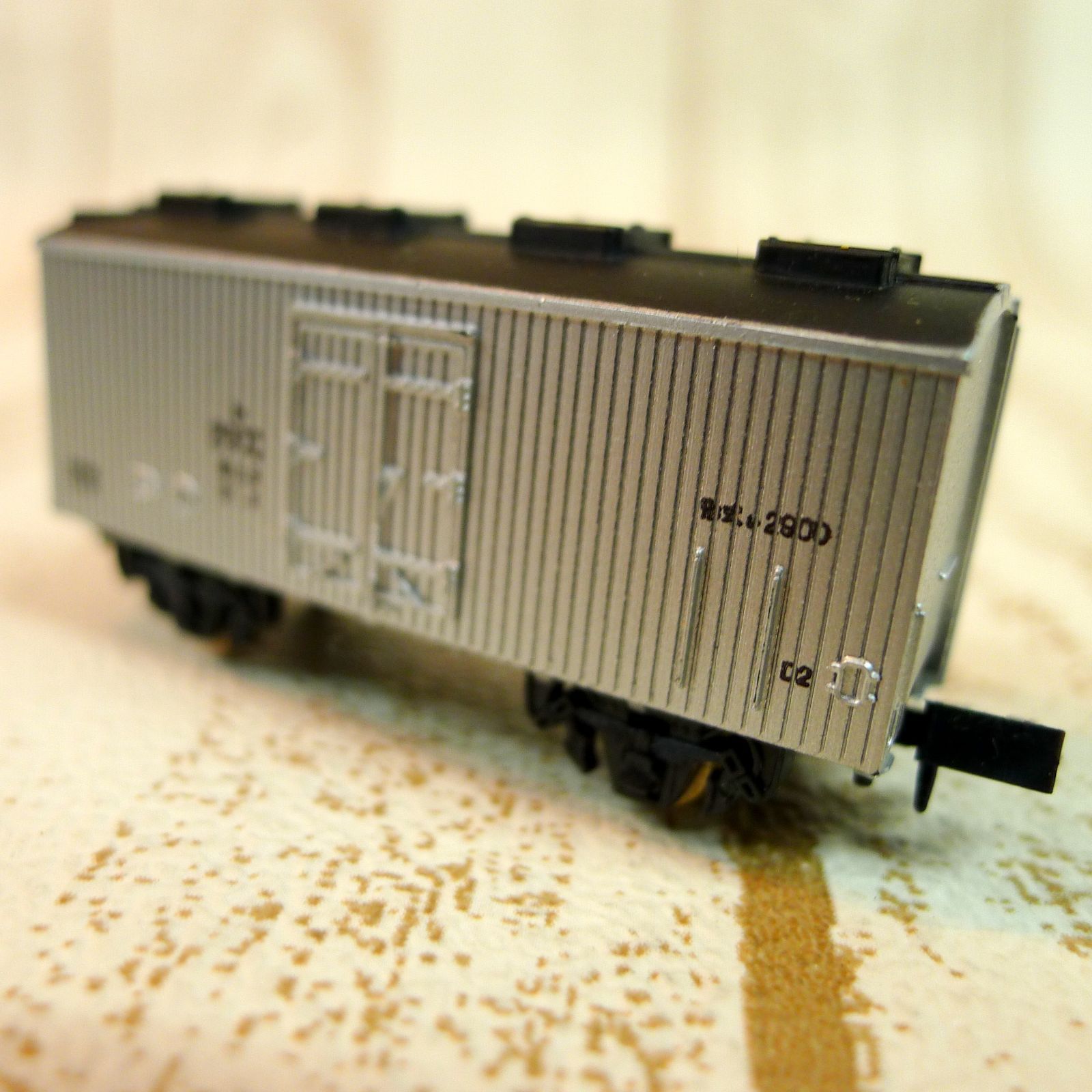 N／TOMY／ナインスケール２軸貨車／レ2900 冷蔵車／黄箱ヴィンテージモデル Yahoo!オークション -「レ2900」(貨物列車) (Nゲージ)の落札相場・落札価格