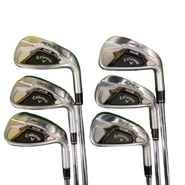 キャロウェイ APEX DCB Zelos7 6本セット S 中古】 キャロウェイ APEX DCB(2021) 6S アイアンセット IR NS PRO