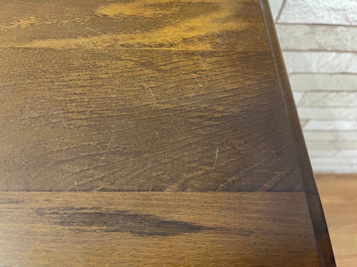 □カリモク karimoku コロニアルシリーズ サイドテーブル ラタン 電話