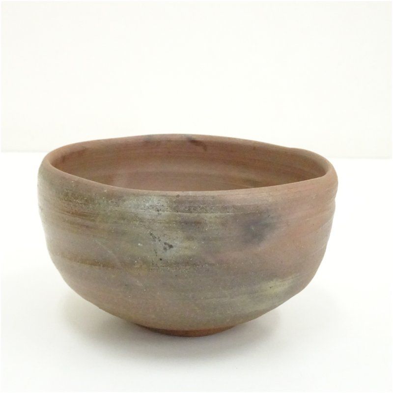 備前焼 十四代 木村長十郎友敬造 茶碗（共箱） 茶道 抹茶 おしゃれ