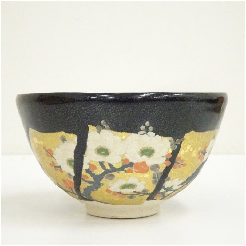 古美術品◼️蔵から謎のかなり古い絵唐津焼？織部焼？九谷焼？の抹茶茶碗が出て来ました 古美術品◼️蔵から謎のかなり古い絵唐津焼？織部焼？九谷焼？の