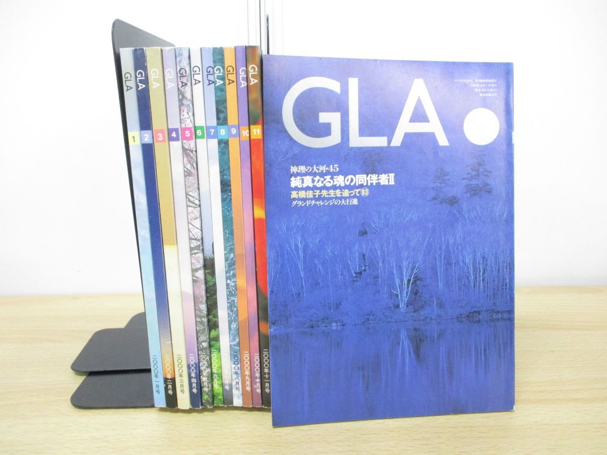 △01)【1点限り!】GLA 雑誌 2000年 1-12月号 1年分 全12冊揃いセット