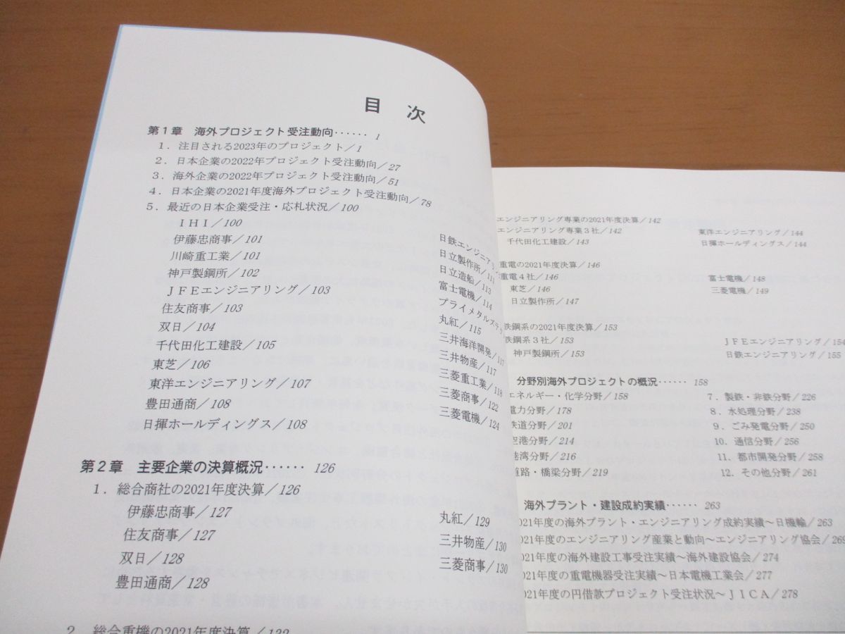△01)【1点限り!】プラント輸出データ便覧/2023年版/重化学工業通信社