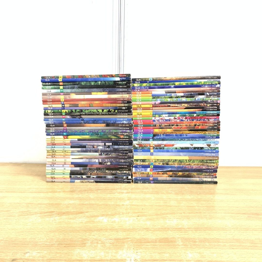 □01)【1点限り!】GLA 月刊雑誌 1989年～2008年 まとめ売り約75冊大量