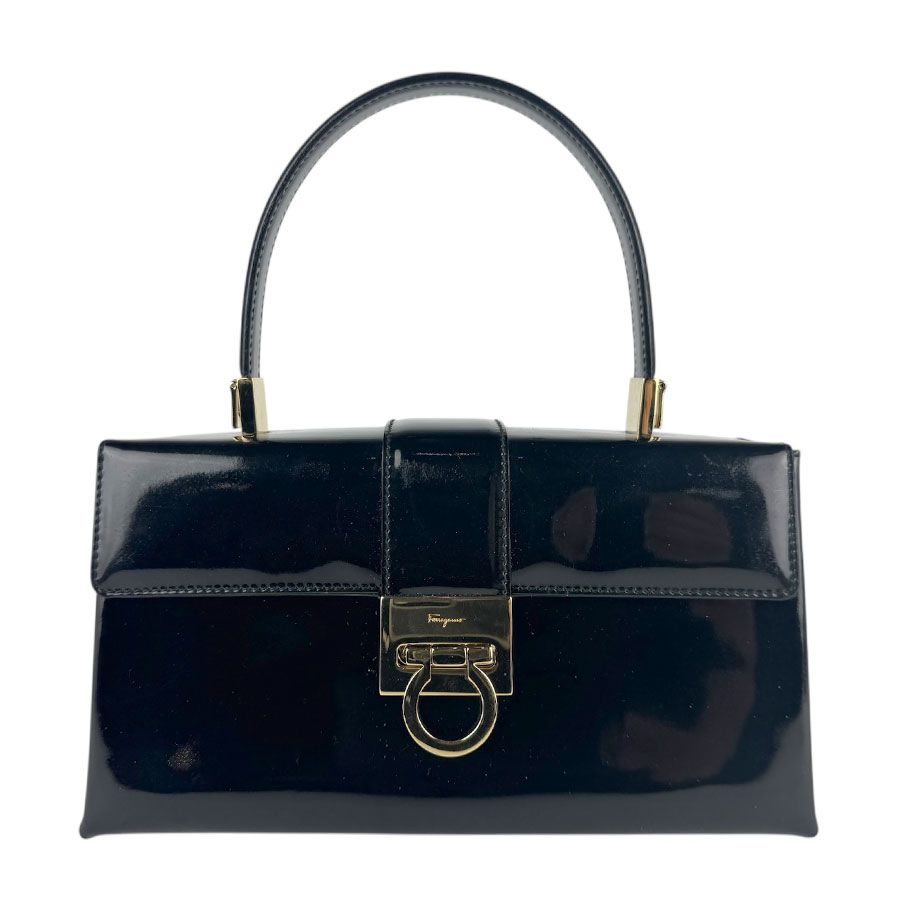 【中古】SalvatoreFerragamo ガンチーニ ショルダーバッグ ターコイズブルー　サルヴァトーレフェラガモ[17][240017735868] Salvatore Ferragamo - FERRAGAMO/SalvatoreFerragamo(サルバトーレ