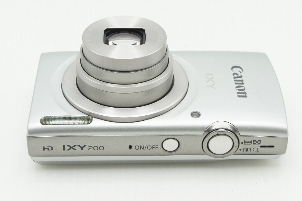 Canon キヤノン IXY 200 コンパクトデジタルカメラ シルバー 251223b