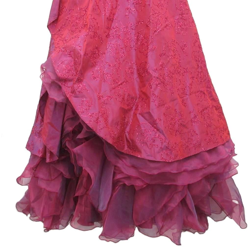 ジュネビビアン GENETVIVIEN 美品 ドレス ワンピース マキシロング