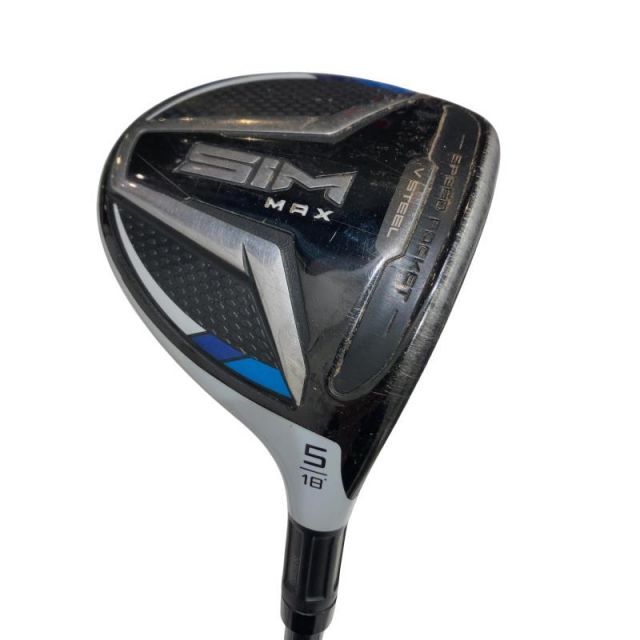 テーラーメイド　SIM MAX 5番フェアウェイウッド　テンセイブルー5-s テーラーメイド SIM MAX フェアウェイウッド #5 [TENSEI BLUE TM50