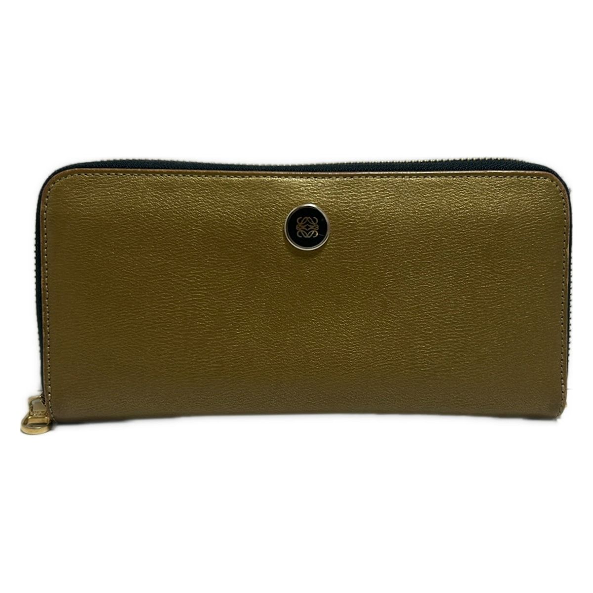 LOEWE(ロエベ) 長財布 - ゴールド 2024 ラウンドファスナー レザー