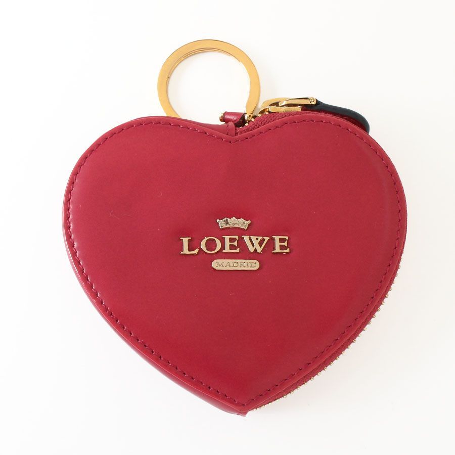 ロエベ　LOEWE 財布　赤　二つ折り　小銭入れ　　美品 楽天市場】【新品未使用品】【財布】LOEWE ロエベ ファスナー コイン