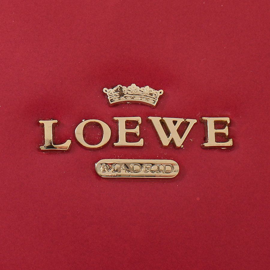 マボタカさま専用 LOEWE/ロエベ　牛革製ケース(赤) <新品> マボタカさま専用 LOEWE/ロエベ 牛革製ケース(赤) <新品> マボタカさま