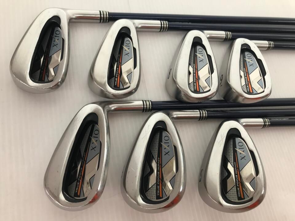 ダンロップ XXIO 10 ネイビー MP1000 ネイビー SRフレックス アイアン