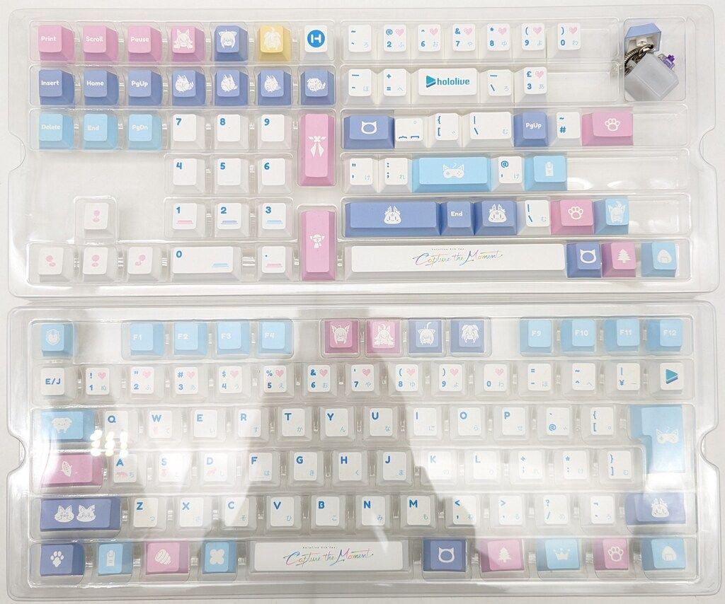 【未使用】hololive 5th fes. キーボードキャップ HYTE hololive GAMERS – Capture the Moment Keycap Set | 株式会社