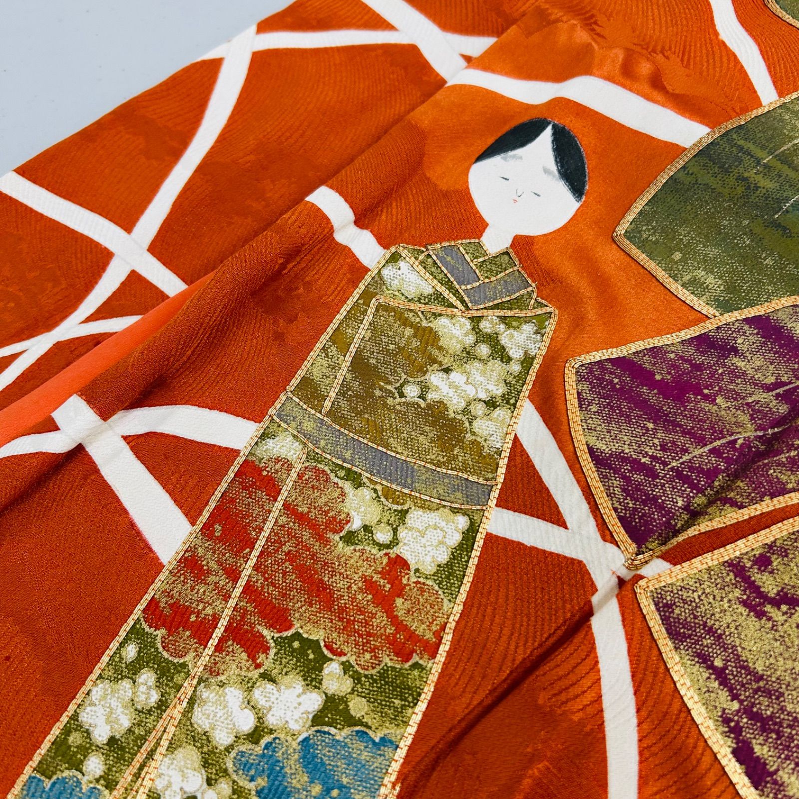 振袖 着物 正絹 3着 振袖まとめ売り リメイク材料 m-738 - メルカリ