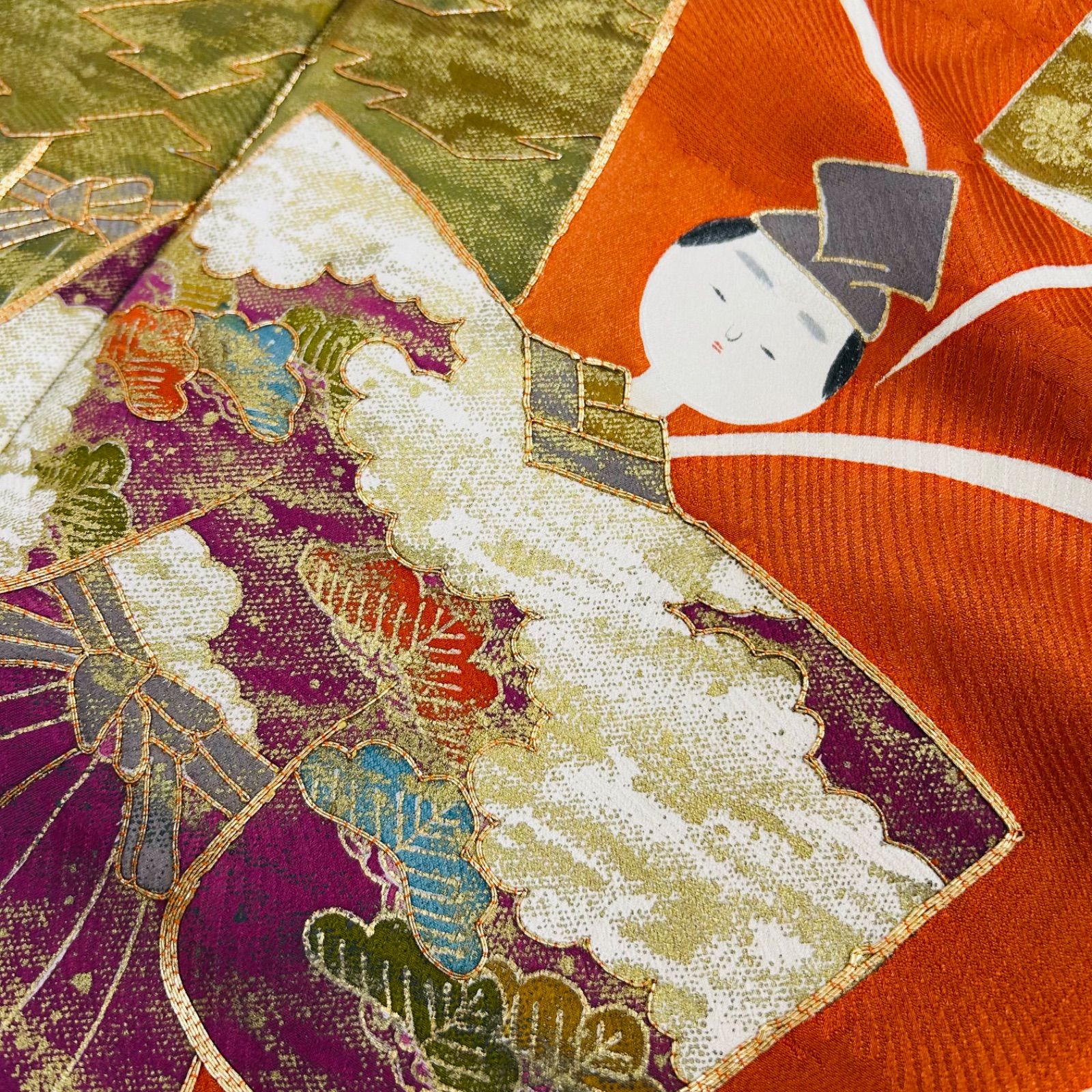 振袖 着物 正絹 3着 振袖まとめ売り リメイク材料 m-738 - メルカリ