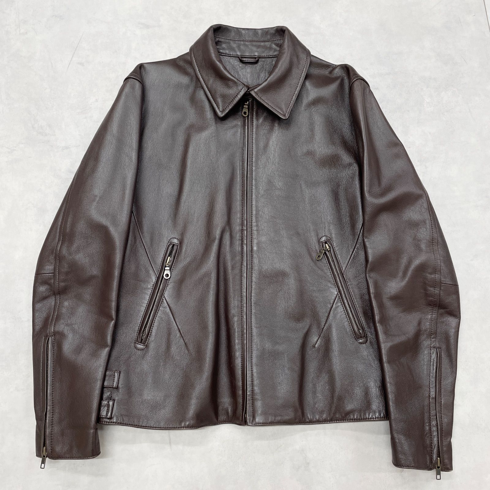 VINTAGE CLUB ヴィンテージクラブ レザージャケット ラムレザー 羊革 