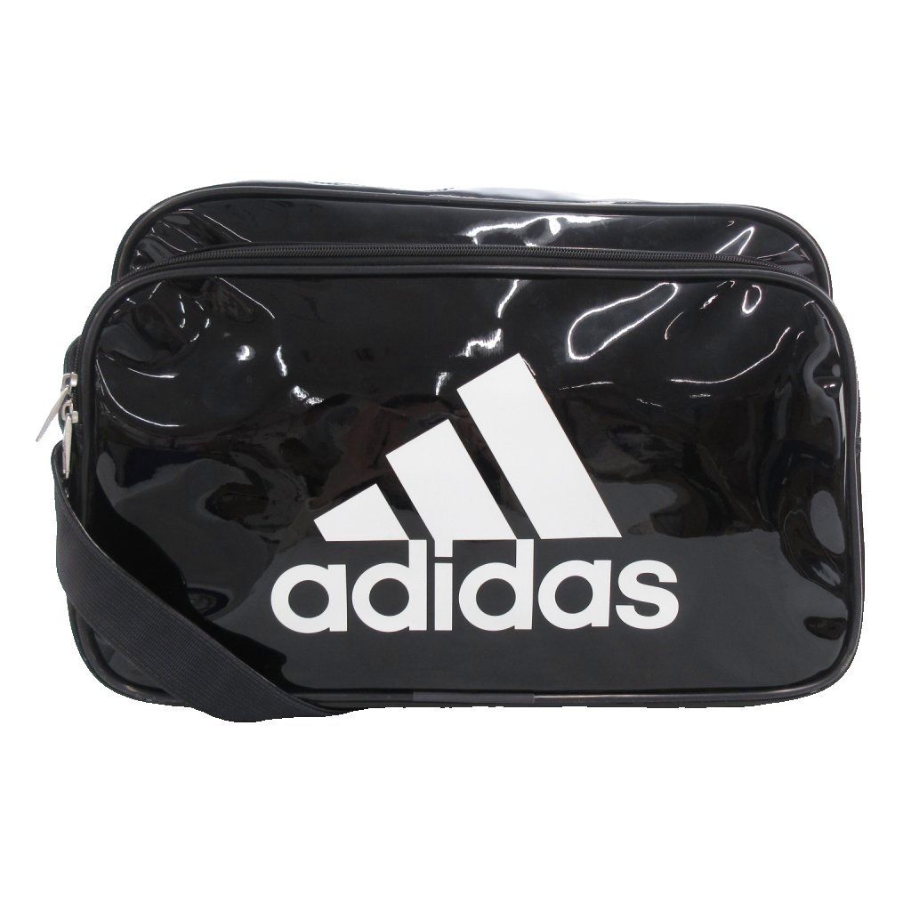 アディダス adidas ボストンバッグ ショルダー スポーツ エナメル 黒