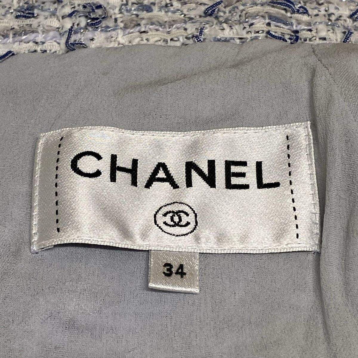 CHANEL/シャネル 半袖 ホワイト ショート丈 ブラウス a_224 CHANEL/シャネル 半袖 ホワイト ショート丈 ブラウス a_224 楽天市場