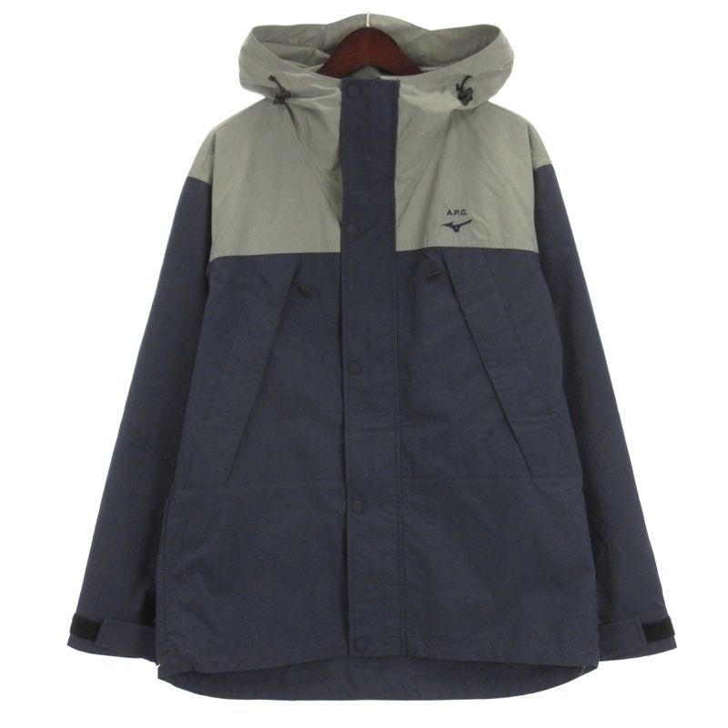 APC✖️mizuno マウンテンパーカー ブラック/グリーン s APC✖️mizuno マウンテンパーカー ブラック/グリーン s A.P.C.×ミズノ