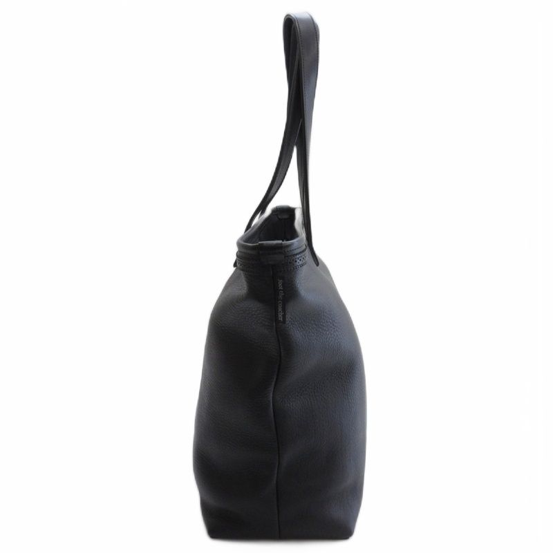 foot the coacher 黒 レザートートバッグ 中古・古着通販】foot the coacher (フットザコーチャー) レザートート