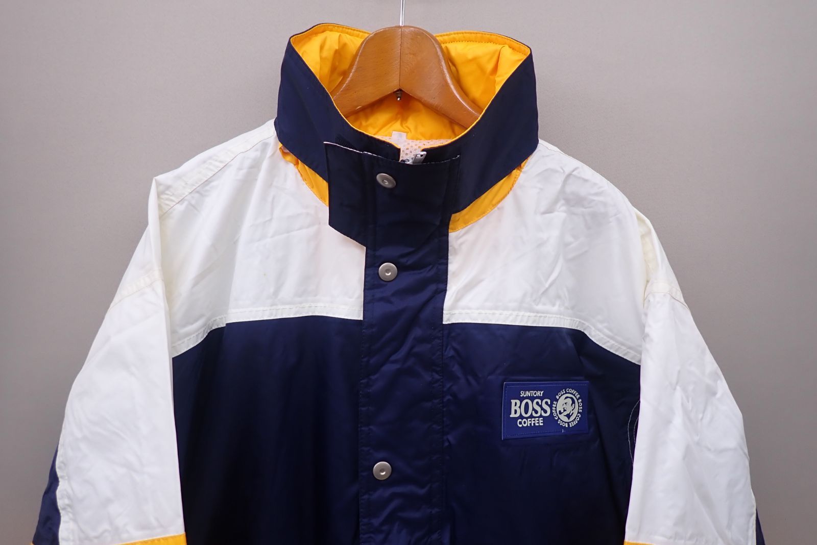 □02 未使用 サントリー ボス レインジャケット ナイロン ジャンパー