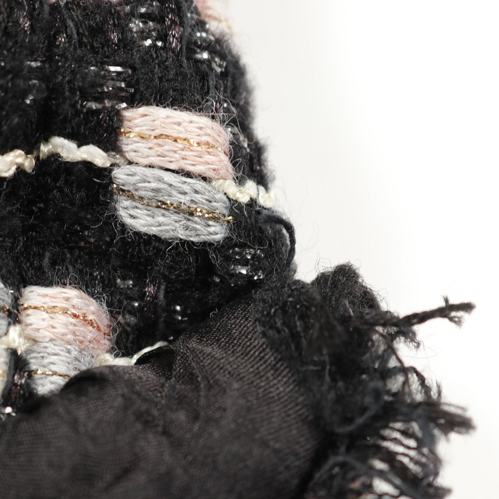 シャネル CHANEL ノーカラージャケット ツイード P29539V19609