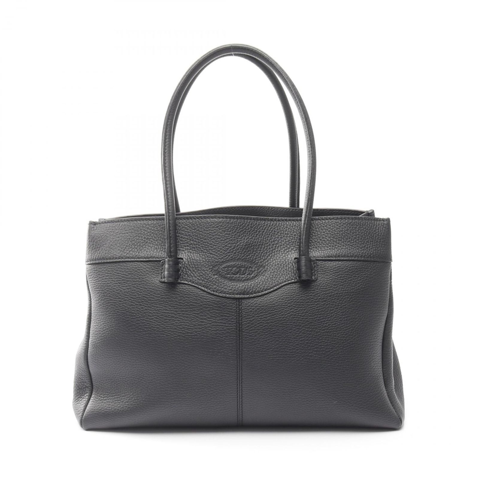 トッズ TOD'S トートバッグ MOCASSINO ブラック レザー MOCASSINO