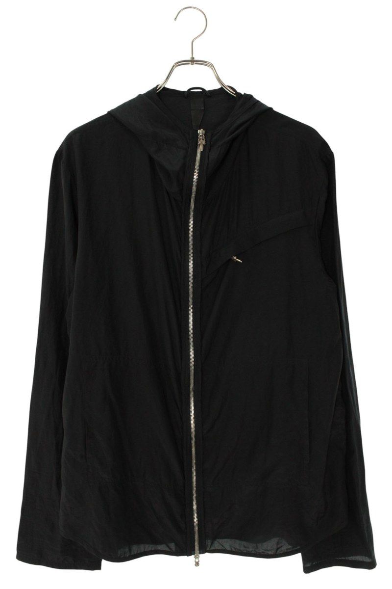 クロムハーツ サイズ:XL  DOWN IN HOLE ラッキーパッチ付きシルクコットンダブルジップブルゾン 中古 OS06 クロムハーツ DOWN IN HOLE ラッキーパッチ付きシルクコットンダブル