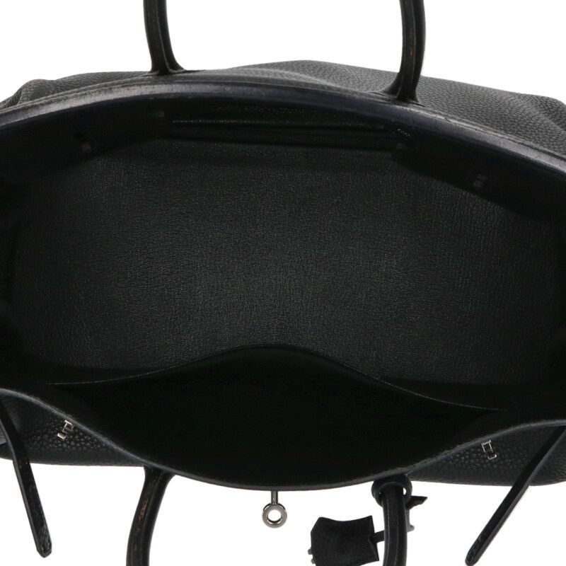 エルメス バーキン35 □H刻印 SV金具トゴハンドバッグ メンズ 35 ※12