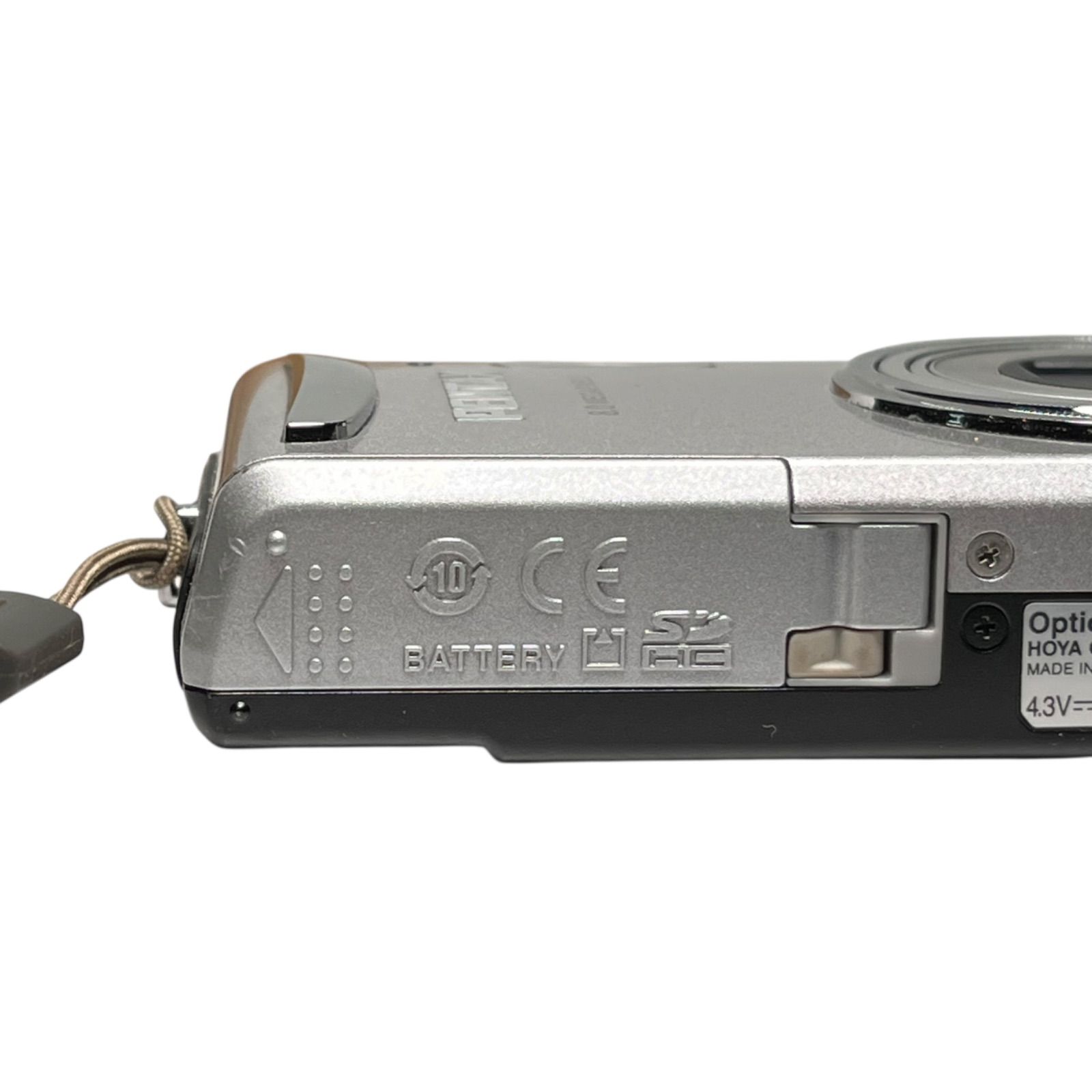 管2512-223】動作未確認☆PENTAX ペンタックス Optio V20 シルバー