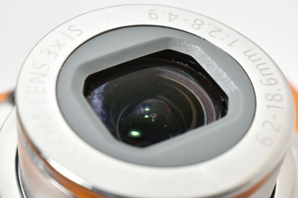 カメラ CANON キャノン IXY DIGITAL 110 IS オレンジ #K563