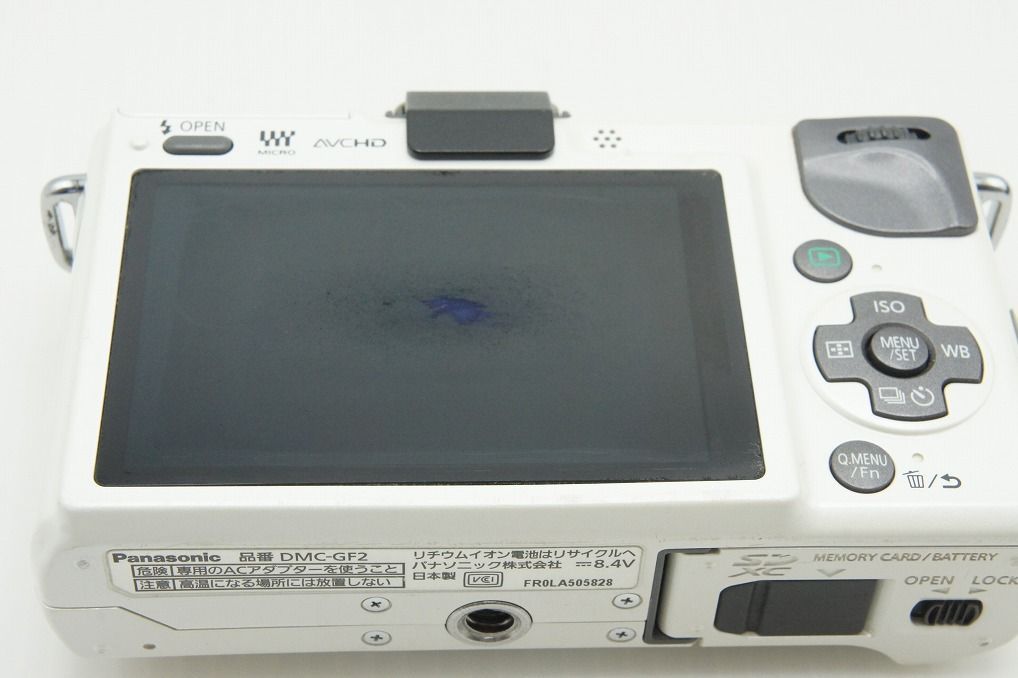 LUMIX ミラーレス一眼カメラ ホワイト DMC-GF2 LUMIX 【中古】Panasonic パナソニック DMC-GF2 ホワイト + G VARIO 14
