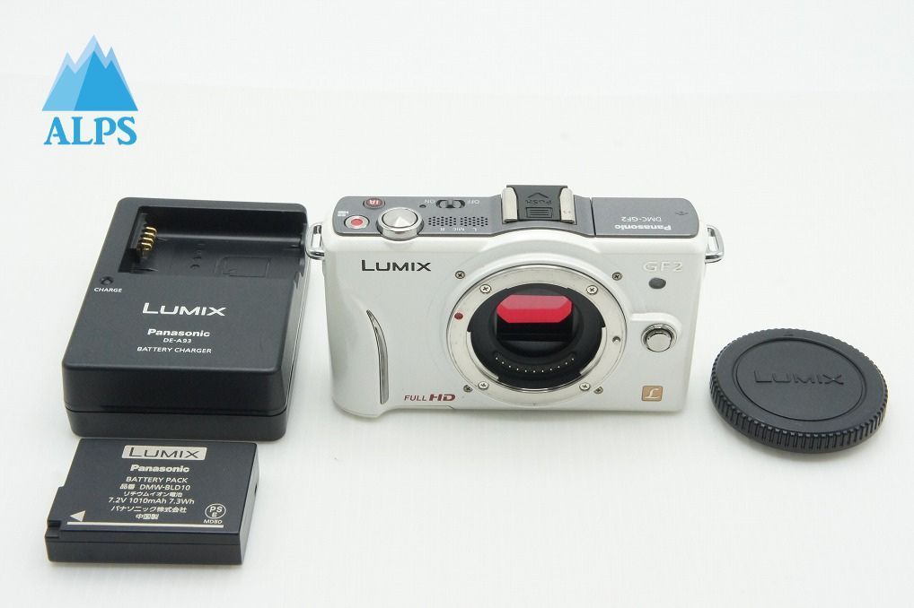 LUMIX ミラーレス一眼 DMC-GF2 ホワイト LUMIX 【中古】Panasonic パナソニック DMC-GF2 ホワイト + G VARIO 14