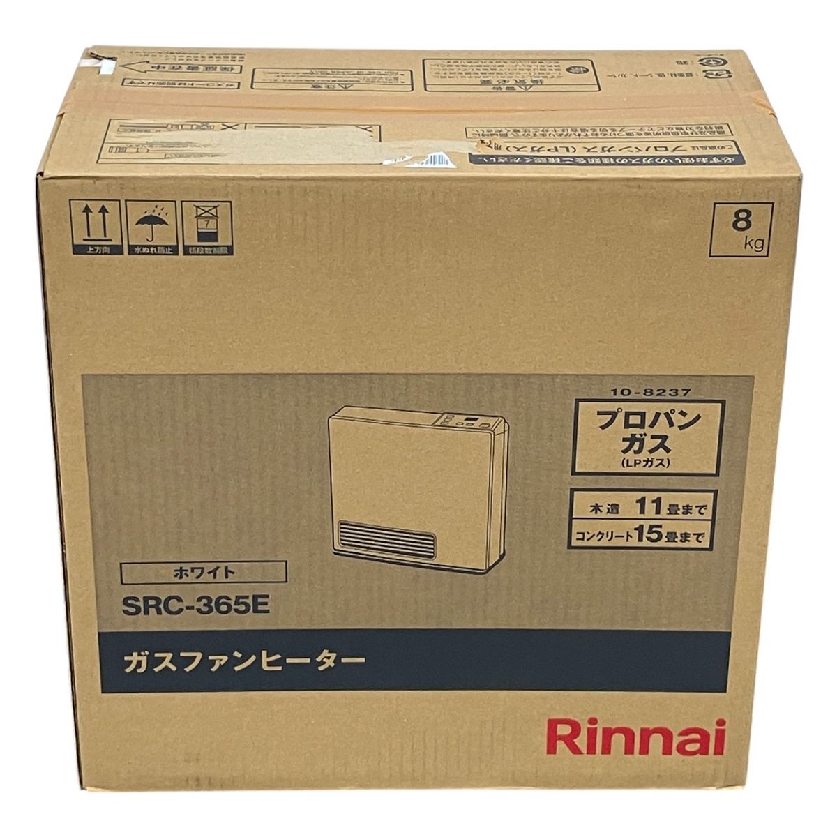 新品未使用　リンナイ SRC-365E プロパンガス用 リンナイ ガスファンヒーター SRC-365E ホワイト 都市ガス(13A