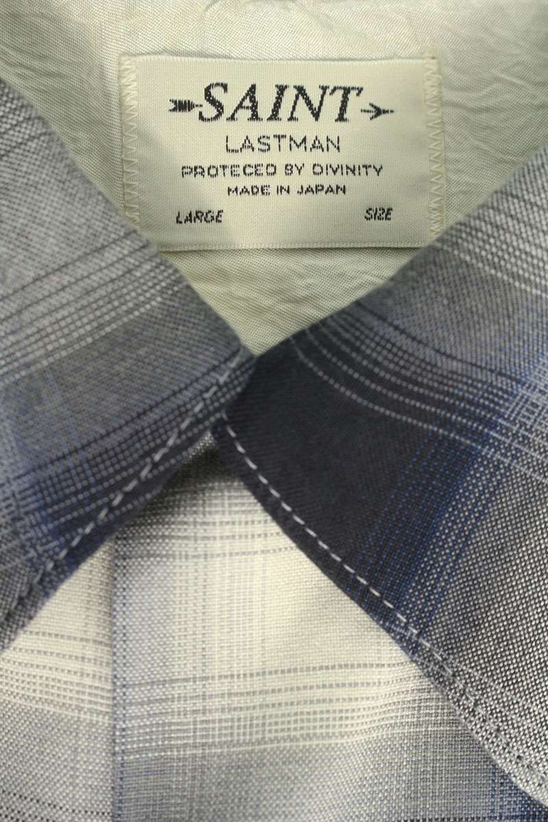 セントマイケル ×ラストマン LASTMAN 25SS SM-HR8-0000-C29 フランネル