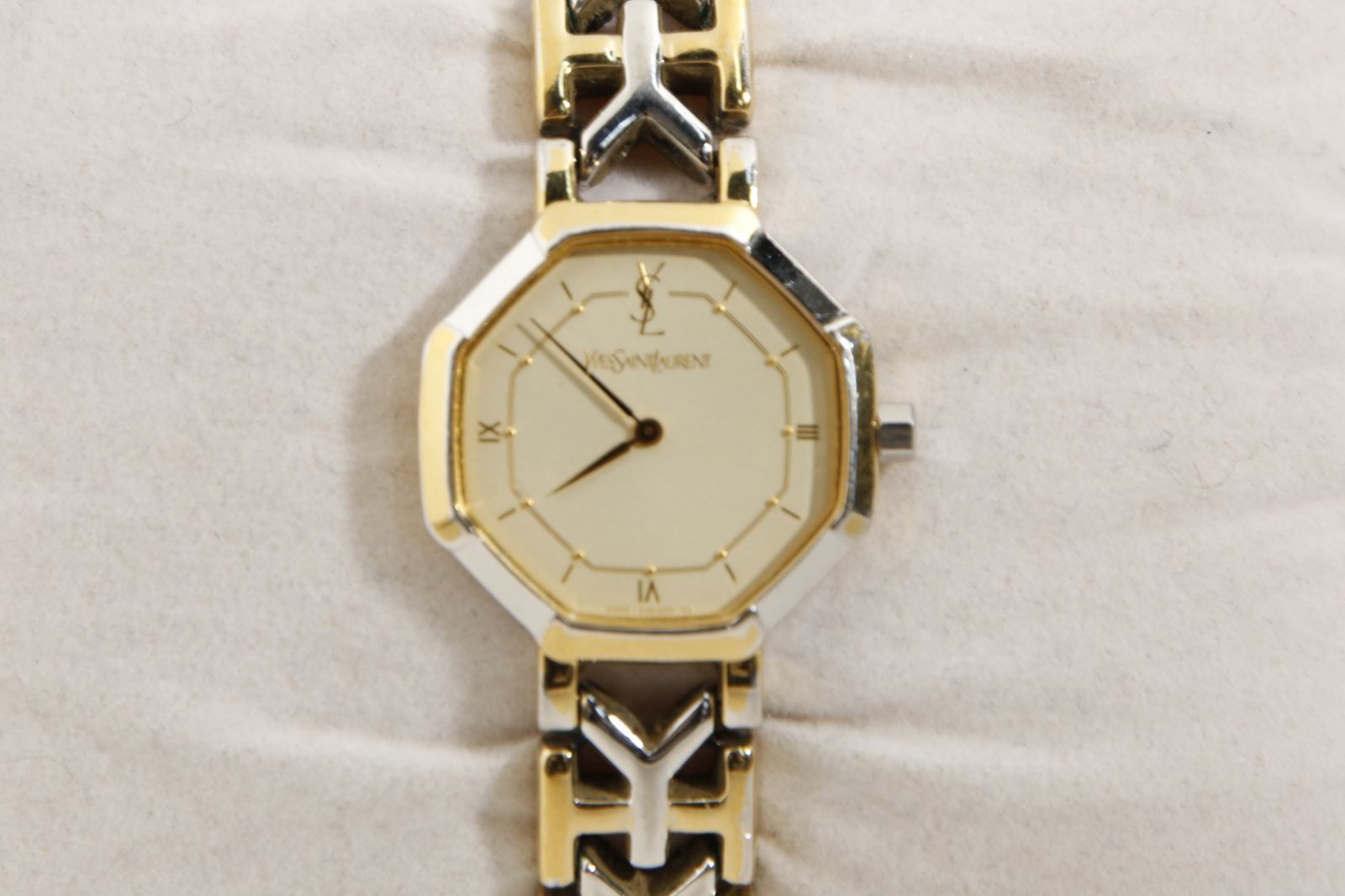 2525 Yves Saint Laurent イヴサンローラン YSL オクタゴン レディース