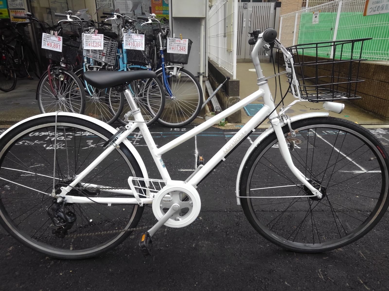 引き取り限定！(名古屋市昭和区)中古自転車3896 前後タイヤ新品