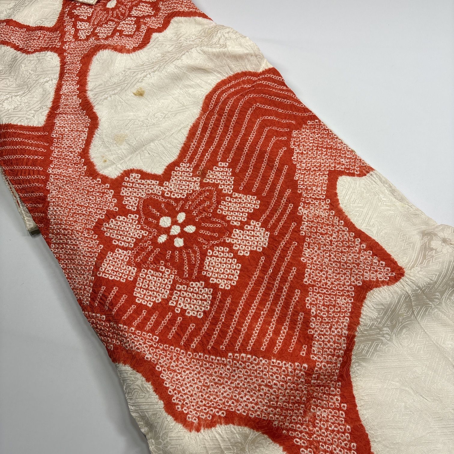 振袖 絞り 4枚 正絹 着物まとめ売り 同梱購入歓迎 リメイク用 着付け