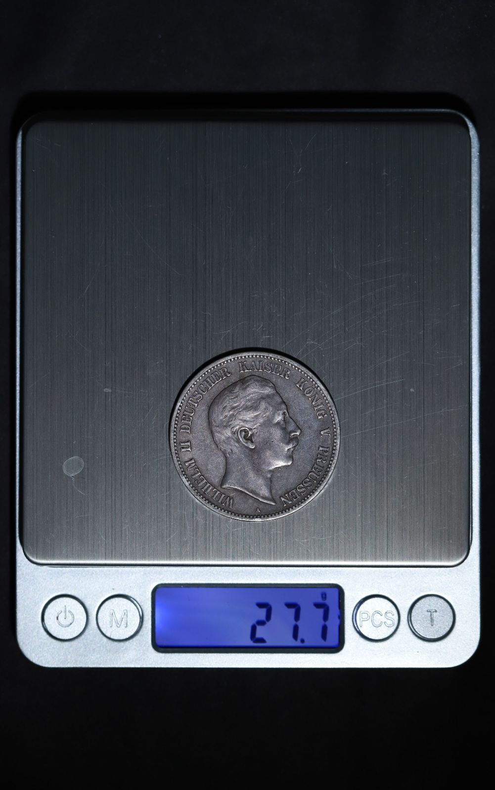 PRUSSIA ドイツ プロイセン王国 ヴィルヘルム2世（1888-1918）5Marks