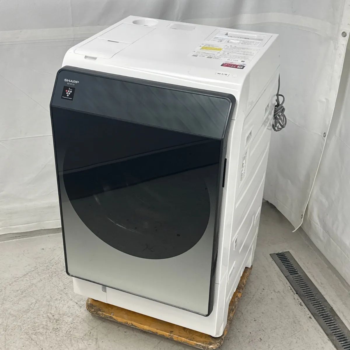 都内23区配送無料✨シャープ　ドラム式洗濯乾燥機　ES-W113 右開き　美品 都内23区配送無料✨シャープ ドラム式洗濯乾燥機 ES-W113 右開き 美品