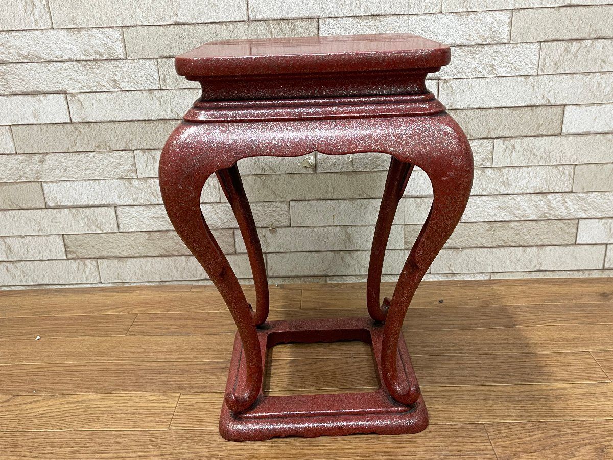 螺鈿細工　飾台　香炉台　花台　江戸時代　古美術 Yahoo!オークション -「螺鈿 香炉台」の落札相場・落札価格