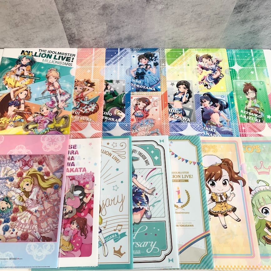 アイドルマスター クリアファイル クリアシート セット アイマス