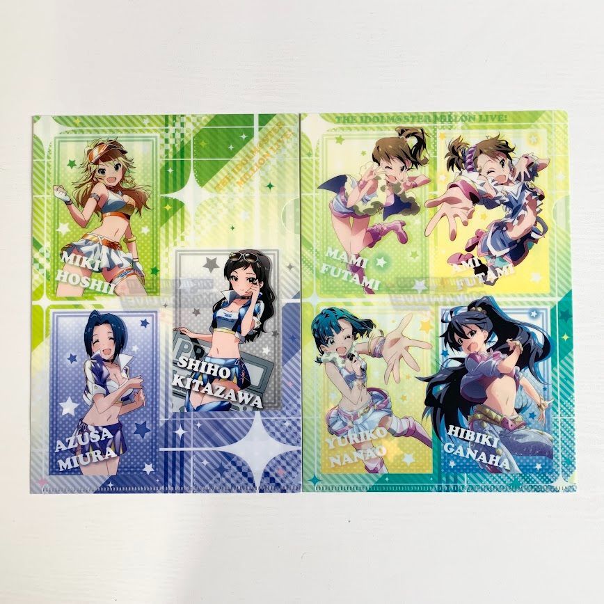 アイドルマスター クリアファイル クリアシート セット アイマス