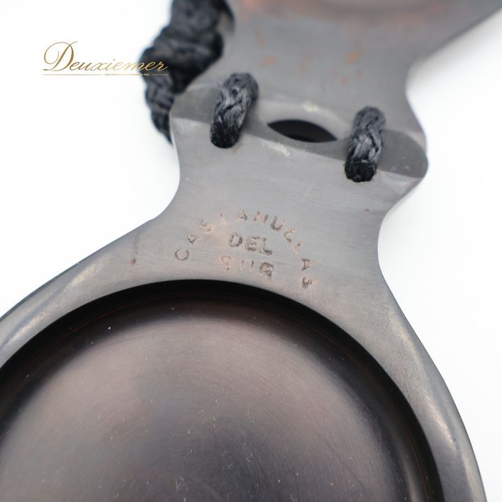 CASTANUELAS DERSURフラメンコ カスタネット パリージョ フラメンコ パリージョ カスタネット ブラック系 CASTANUELAS DEL SUR