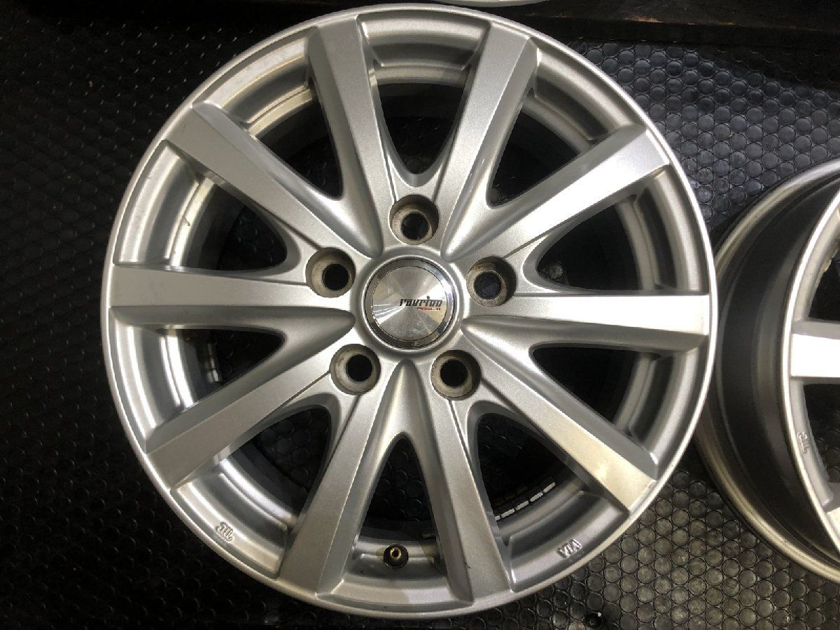 60 ravrion RS01 4本セットアルミホイール 15インチ 6J 5穴 車 60 ravrion RS01 4本セットアルミホイール 15インチ 6J 5穴