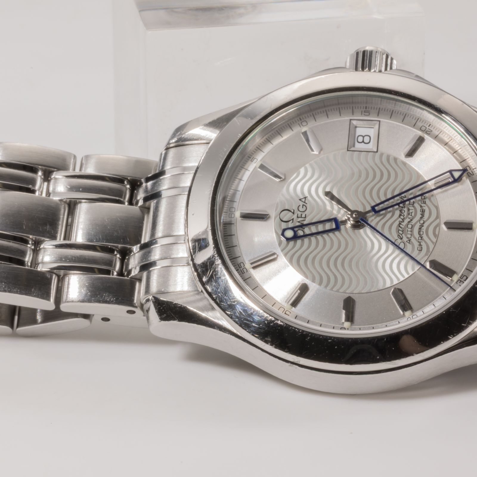  オメガ シーマスター 2501.31 メンズ 自動巻き OMEGA Seamaster 腕時計 厚手ニット 自動巻き時計 腕時計(アナログ)