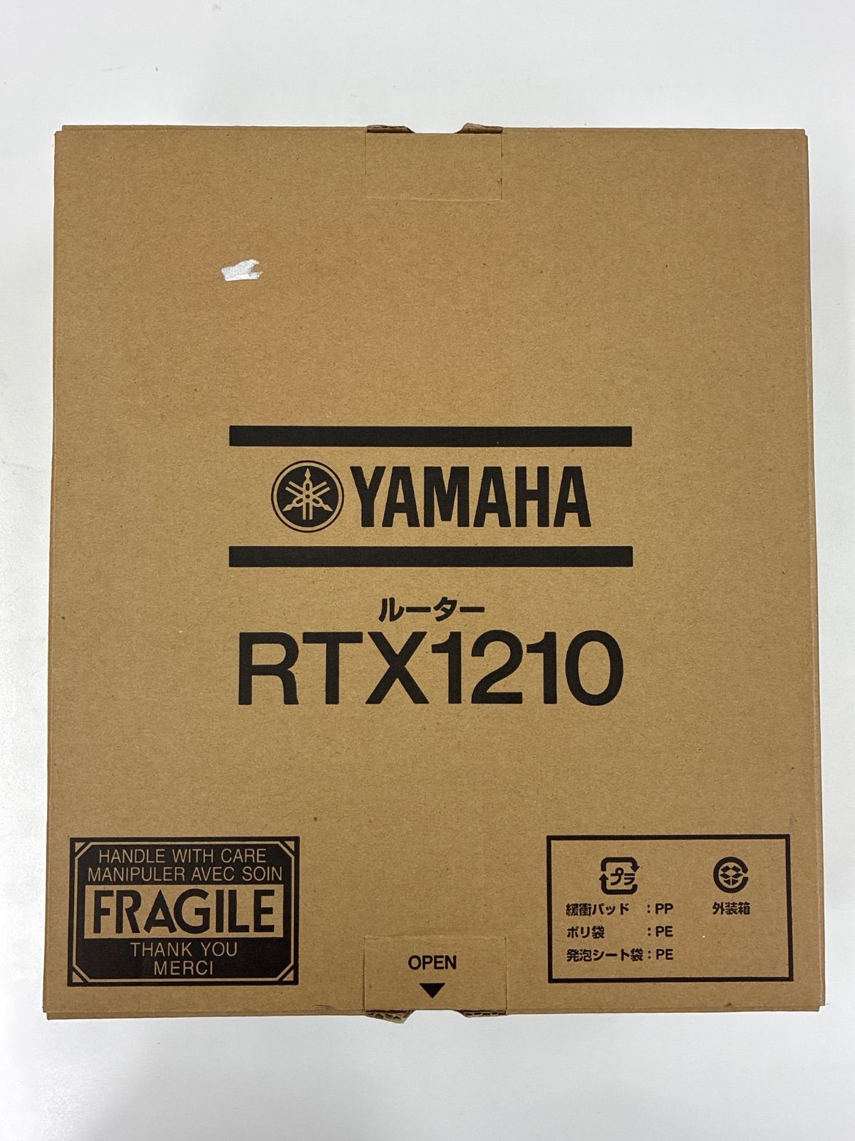YAMAHA RTX1210 ギガアクセスVPNルーター 未使用 開封済み 付属品完備 
