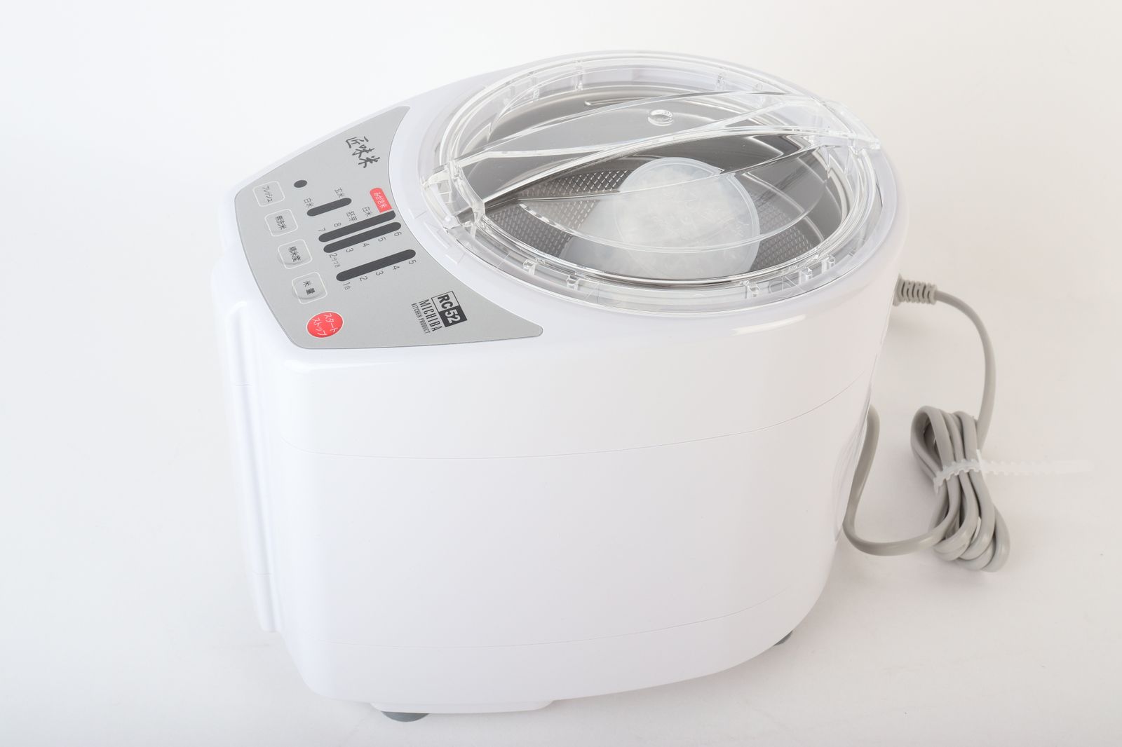 山本電気 家庭用精米機 匠味米 MB RC 52 W ライスクリーナー 2025年製 R 2512 206